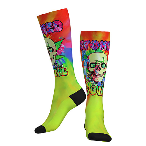 Compression Socks Long Socks Over the Calf Socks Athletic Sports Socks Cycling Socks Women's Men's Bike / Cycling Breathable Soft Comfortable 1 Pair Gradient Skull Cotton Green S M L / Stretchy
Compression Socks Long Socks Over the Calf Socks Athletic Sports Socks Cycling Socks Women's Men's Bike / Cycling Breathable Soft Comfortable 1 Pair Gradient Skull Cotton Green S M L / Stretchy
