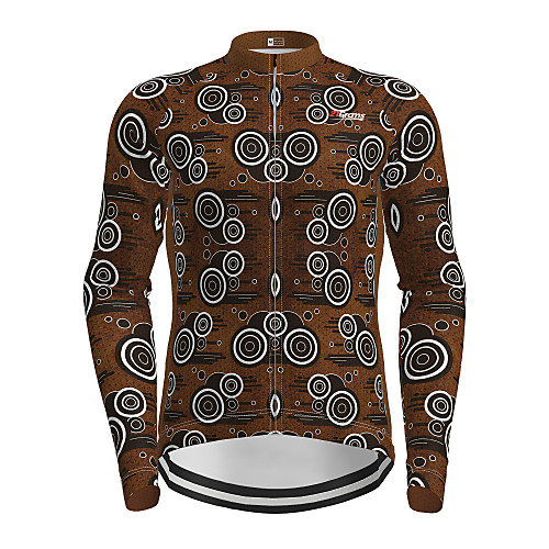 21Grams Men's Long Sleeve Cycling Jersey Winter Polyester Coffee Novelty Bike Jersey Top Mountain Bike MTB Road Bike Cycling Quick Dry Sports Clothing Apparel / Micro-elastic / Athleisure
21Grams Men's Long Sleeve Cycling Jersey Winter Polyester Coffee Novelty Bike Jersey Top Mountain Bike MTB Road Bike Cycling Quick Dry Sports Clothing Apparel / Micro-elastic / Athleisure