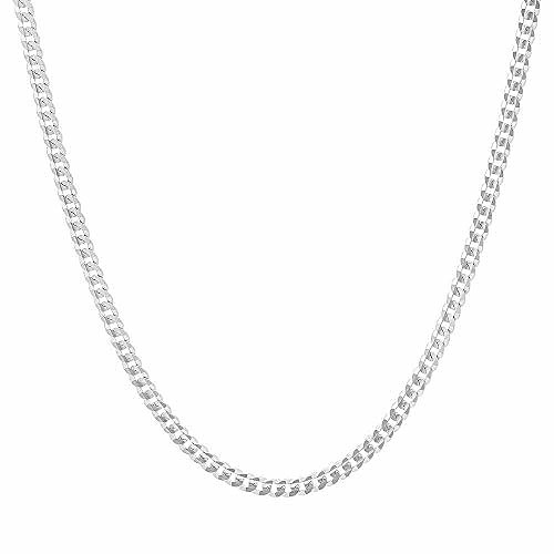 authentic solid sterling silver cuban curb link .925 itprolux necklace chains 2mm - 10.5mm diamond-cut, 16 - 30, silver chain for men & women, made in italy, (2mm diamond-cut,26)
authentic solid sterling silver cuban curb link .925 itprolux necklace chains 2mm - 10.5mm diamond-cut, 16 - 30, silver chain for men & women, made in italy, (2mm diamond-cut,26)