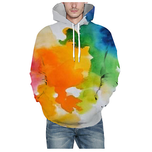 Men's Pullover Hoodie Sweatshirt Graphic 3D Hooded Daily 3D Print Basic Hoodies Sweatshirts Long Sleeve Rainbow
Men's Pullover Hoodie Sweatshirt Graphic 3D Hooded Daily 3D Print Basic Hoodies Sweatshirts Long Sleeve Rainbow
