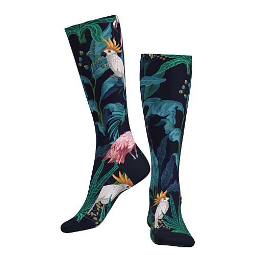 Compression Socks Long Socks Over the Calf Socks Athletic Sports Socks Cycling Socks Women's Men's Bike / Cycling Breathable Soft Comfortable 1 Pair Floral Botanical Cotton Black S M L / Stretchy
Compression Socks Long Socks Over the Calf Socks Athletic Sports Socks Cycling Socks Women's Men's Bike / Cycling Breathable Soft Comfortable 1 Pair Floral Botanical Cotton Black S M L / Stretchy