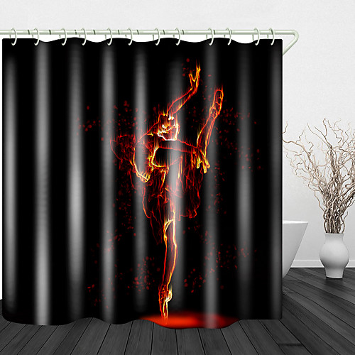Fire Dance Print Waterproof Fabric Shower Curtain for Bathroom Home Decor Covered Bathtub Curtains Liner Includes with Hooks
Fire Dance Print Waterproof Fabric Shower Curtain for Bathroom Home Decor Covered Bathtub Curtains Liner Includes with Hooks