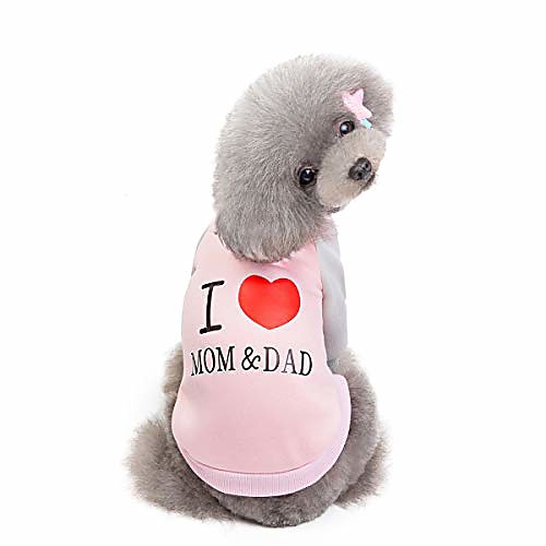 petnsport dog sweater (i love m&d) for small dog, cute classic warm pet sweatershirt for dog - girls boys, cat sweater dog sweatshirt winter coat apparel for small dog puppy kitten cat
petnsport dog sweater (i love m&d) for small dog, cute classic warm pet sweatershirt for dog - girls boys, cat sweater dog sweatshirt winter coat apparel for small dog puppy kitten cat