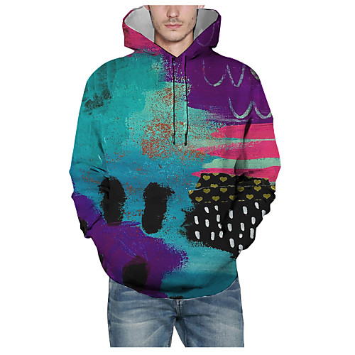 Men's Pullover Hoodie Sweatshirt Graphic 3D Hooded Daily 3D Print Basic Hoodies Sweatshirts Long Sleeve Rainbow
Men's Pullover Hoodie Sweatshirt Graphic 3D Hooded Daily 3D Print Basic Hoodies Sweatshirts Long Sleeve Rainbow