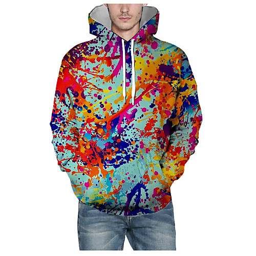 Men's Pullover Hoodie Sweatshirt Graphic 3D Hooded Daily 3D Print Basic Hoodies Sweatshirts Long Sleeve Rainbow
Men's Pullover Hoodie Sweatshirt Graphic 3D Hooded Daily 3D Print Basic Hoodies Sweatshirts Long Sleeve Rainbow