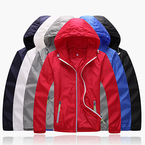 Women's Men's Long Sleeve Windbreaker Running Skin Jacket Full Zip Outerwear Coat Top Athletic Athleisure Summer Nylon Reflective Waterproof UV Sun Protection Fitness Gym Workout Running Jogging
Women's Men's Long Sleeve Windbreaker Running Skin Jacket Full Zip Outerwear Coat Top Athletic Athleisure Summer Nylon Reflective Waterproof UV Sun Protection Fitness Gym Workout Running Jogging