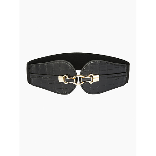 Women's Wide Belt Casual Daily Holiday Dress Black Belt Solid Colored Winter Spring Summer Vintage
Women's Wide Belt Casual Daily Holiday Dress Black Belt Solid Colored Winter Spring Summer Vintage
