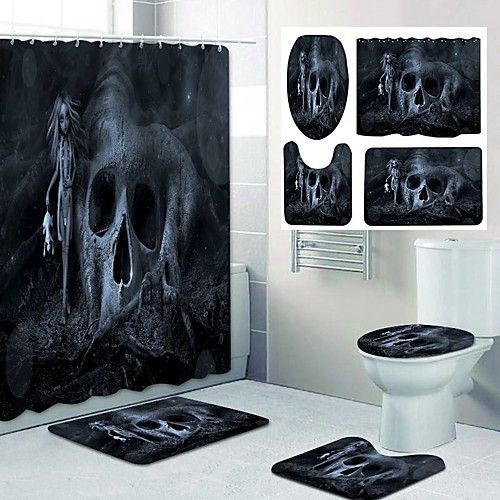 Halloween Pyscho Pattern PrintingBathroom Shower Curtain Leisure Toilet Four-Piece Design
Halloween Pyscho Pattern PrintingBathroom Shower Curtain Leisure Toilet Four-Piece Design