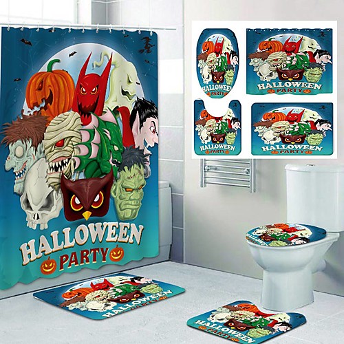 Fresh Seaside Pattern PrintingBathroom Shower Curtain Leisure Toilet Four-Piece Design
Fresh Seaside Pattern PrintingBathroom Shower Curtain Leisure Toilet Four-Piece Design