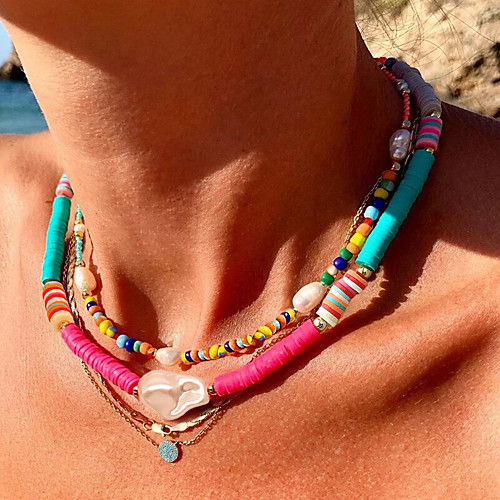 Women's Jewelry Set Fancy Laugh Joy Happy Stylish Unique Design Ethnic Trendy Boho Pearl Imitation Pearl Silicone Earrings Jewelry Rainbow For Street Gift Engagement Prom Festival 3pcs
Women's Jewelry Set Fancy Laugh Joy Happy Stylish Unique Design Ethnic Trendy Boho Pearl Imitation Pearl Silicone Earrings Jewelry Rainbow For Street Gift Engagement Prom Festival 3pcs
