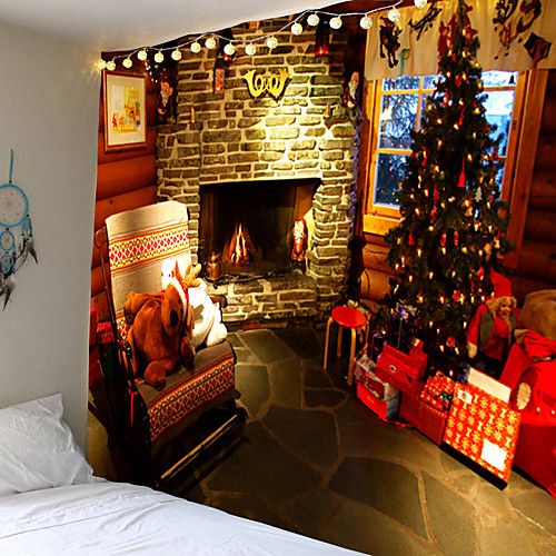 Christmas Santa Claus Holiday Party Wall Tapestry Art Decor Blanket Curtain Picnic Tablecloth Hanging Home Bedroom Living Room Dorm Decoration Fireplace Stocking Gift Polyester
Christmas Santa Claus Holiday Party Wall Tapestry Art Decor Blanket Curtain Picnic Tablecloth Hanging Home Bedroom Living Room Dorm Decoration Fireplace Stocking Gift Polyester