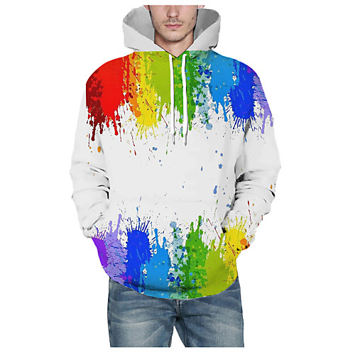 Men's Pullover Hoodie Sweatshirt Graphic 3D Hooded Daily 3D Print Basic Hoodies Sweatshirts Long Sleeve White
Men's Pullover Hoodie Sweatshirt Graphic 3D Hooded Daily 3D Print Basic Hoodies Sweatshirts Long Sleeve White
