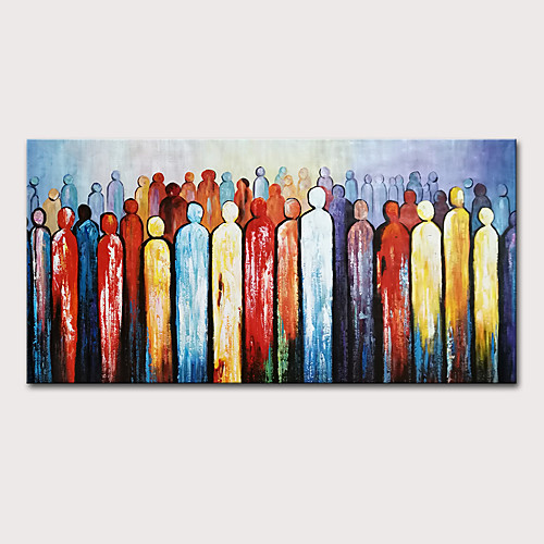 Oil Painting Hand Painted - Abstract People Modern Rolled Canvas (No Frame)
Oil Painting Hand Painted - Abstract People Modern Rolled Canvas (No Frame)