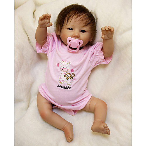 Otard Dolls 18 inch Reborn Baby Doll Baby Boy Baby Girl lifelike Gift Cute Tipped and Sealed Nails Natural Skin Tone 3/4 Silicone Limbs and Cotton Filled Body with Clothes and Accessories for Girls
Otard Dolls 18 inch Reborn Baby Doll Baby Boy Baby Girl lifelike Gift Cute Tipped and Sealed Nails Natural Skin Tone 3/4 Silicone Limbs and Cotton Filled Body with Clothes and Accessories for Girls