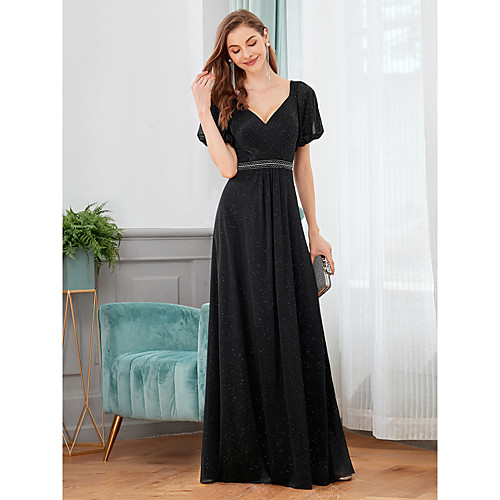 Women's A Line Dress Maxi long Dress Black Short Sleeve Solid Color Fall Spring V Neck Elegant Formal Party Loose 2021 S M L XL XXL 3XL 4XL
Women's A Line Dress Maxi long Dress Black Short Sleeve Solid Color Fall Spring V Neck Elegant Formal Party Loose 2021 S M L XL XXL 3XL 4XL