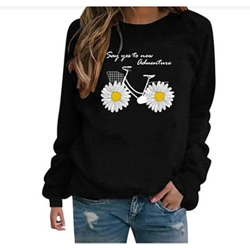 Women's Pullover Sweatshirt Floral Daily Going out Other Prints Basic Casual Hoodies Sweatshirts Blue Gray Black
Women's Pullover Sweatshirt Floral Daily Going out Other Prints Basic Casual Hoodies Sweatshirts Blue Gray Black