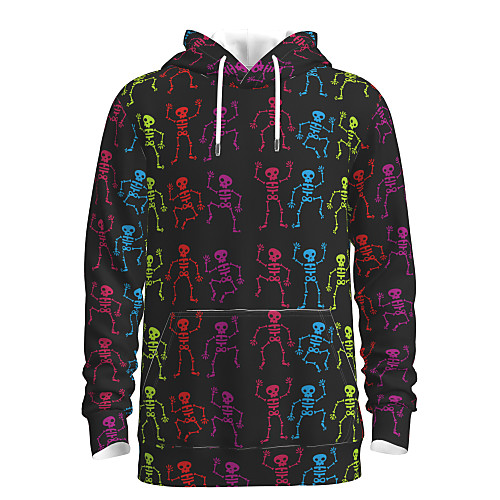 Men's Pullover Hoodie Sweatshirt Graphic Skull Hooded Halloween Weekend 3D Print Casual Halloween Hoodies Sweatshirts Long Sleeve Black
Men's Pullover Hoodie Sweatshirt Graphic Skull Hooded Halloween Weekend 3D Print Casual Halloween Hoodies Sweatshirts Long Sleeve Black