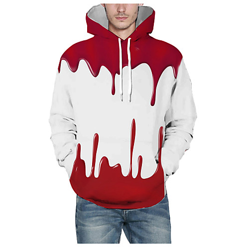 Men's Pullover Hoodie Sweatshirt Graphic 3D Hooded Daily 3D Print Basic Hoodies Sweatshirts Long Sleeve White
Men's Pullover Hoodie Sweatshirt Graphic 3D Hooded Daily 3D Print Basic Hoodies Sweatshirts Long Sleeve White