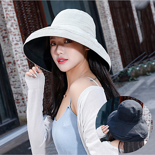 Women's Sun Hat Hiking Hat Bucket Hat 1 PCS Wide Brim Outdoor Portable Breathable Quick Dry Ultraviolet Resistant Hat Solid Color Cotton Blend Yellow Khaki Dark Blue for Fishing Climbing Camping
Women's Sun Hat Hiking Hat Bucket Hat 1 PCS Wide Brim Outdoor Portable Breathable Quick Dry Ultraviolet Resistant Hat Solid Color Cotton Blend Yellow Khaki Dark Blue for Fishing Climbing Camping