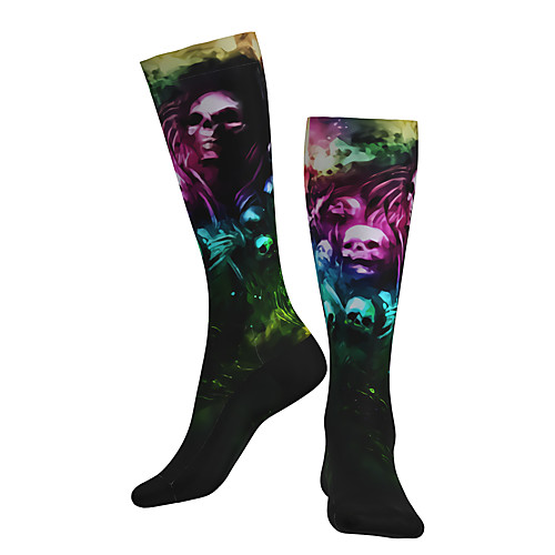 Compression Socks Long Socks Over the Calf Socks Athletic Sports Socks Cycling Socks Women's Men's Bike / Cycling Breathable Soft Comfortable 1 Pair Gradient Skull Cotton Black S M / Stretchy
Compression Socks Long Socks Over the Calf Socks Athletic Sports Socks Cycling Socks Women's Men's Bike / Cycling Breathable Soft Comfortable 1 Pair Gradient Skull Cotton Black S M / Stretchy