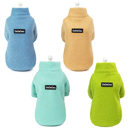 Dog Cat Sweater Solid Colored Casual / Daily Winter Dog Clothes Puppy Clothes Dog Outfits Light Green Brown Dark Blue Costume for Girl and Boy Dog Plush S M L XL XXL
Dog Cat Sweater Solid Colored Casual / Daily Winter Dog Clothes Puppy Clothes Dog Outfits Light Green Brown Dark Blue Costume for Girl and Boy Dog Plush S M L XL XXL