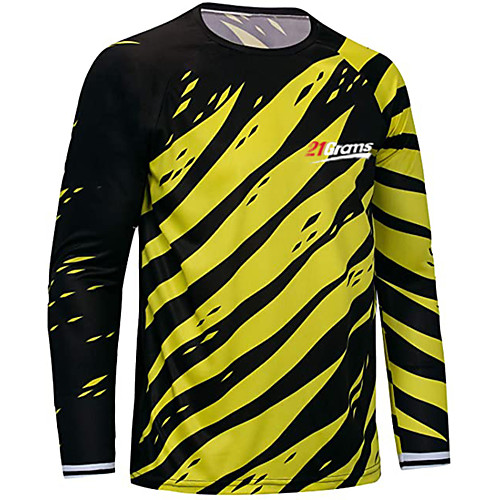 21Grams Men's Long Sleeve Cycling Jersey Downhill Jersey Dirt Bike Jersey Winter Polyester Yellow Blue Novelty Bike Top Mountain Bike MTB Road Bike Cycling Quick Dry Breathable Sports Clothing Apparel
21Grams Men's Long Sleeve Cycling Jersey Downhill Jersey Dirt Bike Jersey Winter Polyester Yellow Blue Novelty Bike Top Mountain Bike MTB Road Bike Cycling Quick Dry Breathable Sports Clothing Apparel