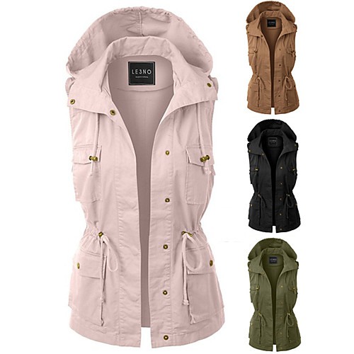 Women's Hiking Vest / Gilet Jacket Top Outdoor Thermal Warm Windproof Multi-Pockets Quick Dry Autumn / Fall Winter Spring Cotton Polyester Black Army Green Pink Fishing Climbing Traveling
Women's Hiking Vest / Gilet Jacket Top Outdoor Thermal Warm Windproof Multi-Pockets Quick Dry Autumn / Fall Winter Spring Cotton Polyester Black Army Green Pink Fishing Climbing Traveling