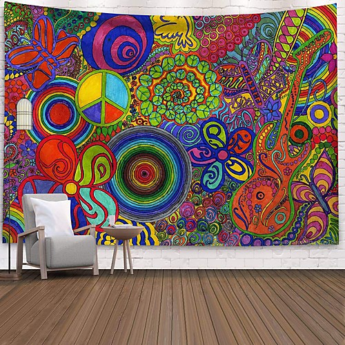 Wall Tapestry Art Decor Blanket Curtain Picnic Tablecloth Hanging Home Bedroom Living Room Dorm Decoration Polyester Colorful Round Musical Instrument Views
Wall Tapestry Art Decor Blanket Curtain Picnic Tablecloth Hanging Home Bedroom Living Room Dorm Decoration Polyester Colorful Round Musical Instrument Views