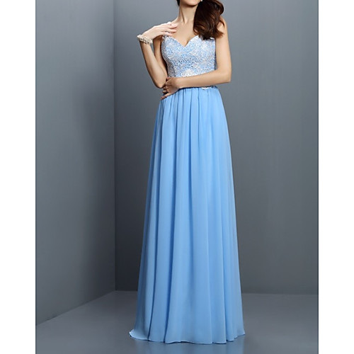 A-Line Beautiful Back Sexy Wedding Guest Formal Evening Dress V Neck Sleeveless Floor Length Chiffon with Pleats 2021
A-Line Beautiful Back Sexy Wedding Guest Formal Evening Dress V Neck Sleeveless Floor Length Chiffon with Pleats 2021