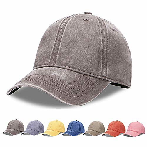 unisex adjustable top hats for women mens baseball caps solid baseball hats cotton dad hats (brown)
unisex adjustable top hats for women mens baseball caps solid baseball hats cotton dad hats (brown)