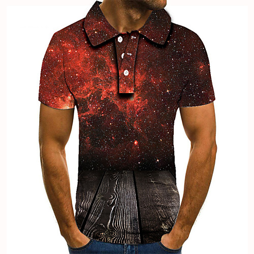 Men's Golf Shirt Tennis Shirt 3D Print Graphic Print Short Sleeve Daily Tops Basic Black / Red
Men's Golf Shirt Tennis Shirt 3D Print Graphic Print Short Sleeve Daily Tops Basic Black / Red