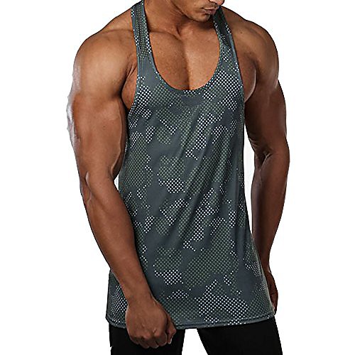 men muscle fitness gym stringer tank tops bodybuilding workout sleeveless shirts (camo blue, us medium(tag xl))
men muscle fitness gym stringer tank tops bodybuilding workout sleeveless shirts (camo blue, us medium(tag xl))