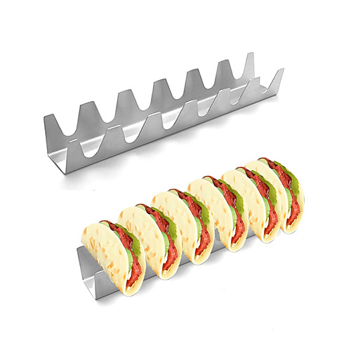 Stainless Steel Taco Holder Stand Pack and Tray 1 Pc Oven Safe for Baking Dishwasher and Grill Safe
Stainless Steel Taco Holder Stand Pack and Tray 1 Pc Oven Safe for Baking Dishwasher and Grill Safe