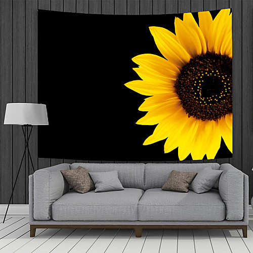 Wall Tapestry Art Decor Blanket Curtain Picnic Tablecloth Hanging Home Bedroom Living Room Dorm Decoration Polyester Half A Sunflower On The Right
Wall Tapestry Art Decor Blanket Curtain Picnic Tablecloth Hanging Home Bedroom Living Room Dorm Decoration Polyester Half A Sunflower On The Right