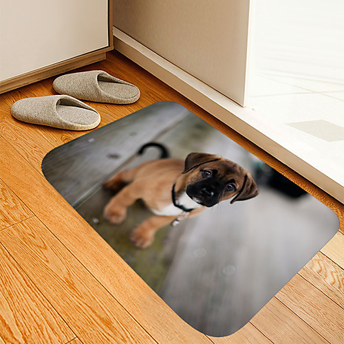 Brown Black Mouth Dog Digital Printing Floor Mat Flowers Kitten Girl Modern Bath Mats Nonwoven / Memory Foam Novelty Bathroom
Brown Black Mouth Dog Digital Printing Floor Mat Flowers Kitten Girl Modern Bath Mats Nonwoven / Memory Foam Novelty Bathroom