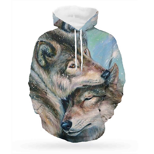 Men's Pullover Hoodie Sweatshirt Graphic Animal Hooded Daily 3D Print Basic Hoodies Sweatshirts Long Sleeve Gray
Men's Pullover Hoodie Sweatshirt Graphic Animal Hooded Daily 3D Print Basic Hoodies Sweatshirts Long Sleeve Gray