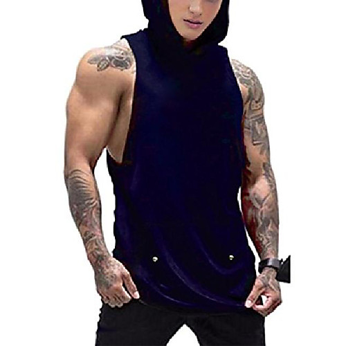 men hooded tank tops active gym hoodies bodybuilder fitness vest sleeveless hoodie sweatshirt (navy blue xxl)
men hooded tank tops active gym hoodies bodybuilder fitness vest sleeveless hoodie sweatshirt (navy blue xxl)