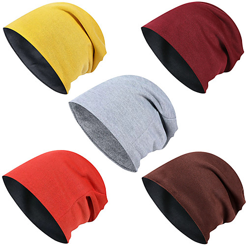 Women's Men's Beanie Hat 1 PCS Winter Outdoor Portable Breathable Warm Soft Skull Cap Beanie Hat Solid Color Cotton Yellow Burgundy Grey for Fishing Climbing Camping / Hiking / Caving
Women's Men's Beanie Hat 1 PCS Winter Outdoor Portable Breathable Warm Soft Skull Cap Beanie Hat Solid Color Cotton Yellow Burgundy Grey for Fishing Climbing Camping / Hiking / Caving
