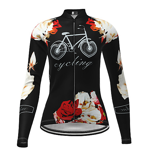 21Grams Women's Long Sleeve Cycling Jersey Winter Elastane Blue Red Yellow Floral Botanical Bike Top Mountain Bike MTB Road Bike Cycling Ultraviolet Resistant Quick Dry Breathable Sports Clothing
21Grams Women's Long Sleeve Cycling Jersey Winter Elastane Blue Red Yellow Floral Botanical Bike Top Mountain Bike MTB Road Bike Cycling Ultraviolet Resistant Quick Dry Breathable Sports Clothing