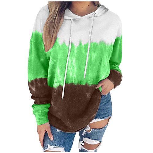 Women's Pullover Hoodie Sweatshirt Tie Dye Daily Going out Other Prints Basic Casual Hoodies Sweatshirts Loose Blue Purple Yellow
Women's Pullover Hoodie Sweatshirt Tie Dye Daily Going out Other Prints Basic Casual Hoodies Sweatshirts Loose Blue Purple Yellow