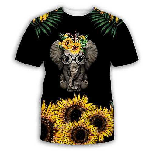 Men's Tee T shirt 3D Print Graphic Print Short Sleeve Party Tops Personalized Casual / Daily Exaggerated Round Neck Black
Men's Tee T shirt 3D Print Graphic Print Short Sleeve Party Tops Personalized Casual / Daily Exaggerated Round Neck Black