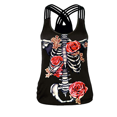 Women's Halloween Tank Top Bull U Neck Halloween Tops B104-046 B104-047 B104-048
Women's Halloween Tank Top Bull U Neck Halloween Tops B104-046 B104-047 B104-048