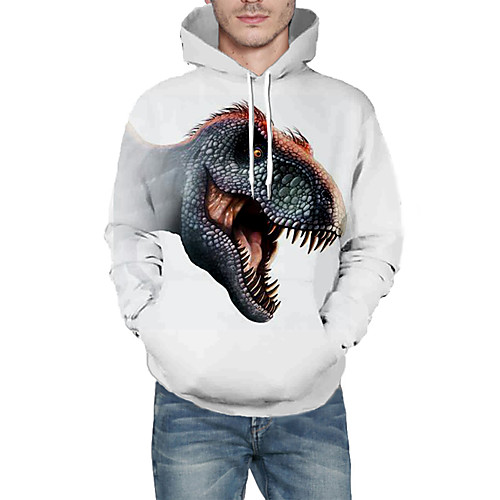 Men's Pullover Hoodie Sweatshirt Graphic Animal Hooded Daily 3D Print Basic Hoodies Sweatshirts Long Sleeve White
Men's Pullover Hoodie Sweatshirt Graphic Animal Hooded Daily 3D Print Basic Hoodies Sweatshirts Long Sleeve White
