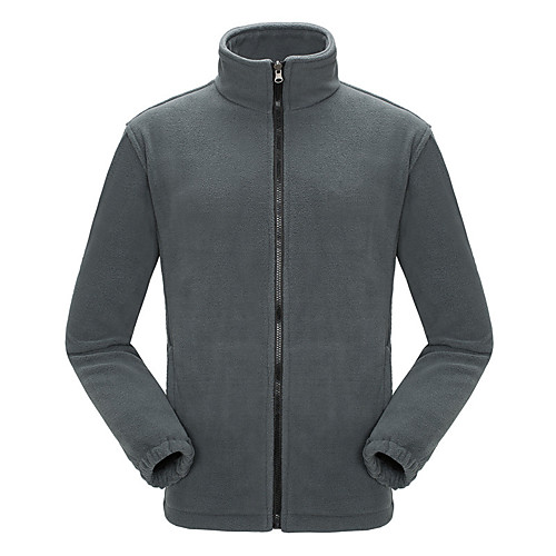 Men's Hiking Fleece Jacket Autumn / Fall Winter Spring Outdoor Thermal Warm Windproof Warm Breathable Winter Fleece Jacket Fleece Climbing Camping / Hiking / Caving Traveling Blue Grey
Men's Hiking Fleece Jacket Autumn / Fall Winter Spring Outdoor Thermal Warm Windproof Warm Breathable Winter Fleece Jacket Fleece Climbing Camping / Hiking / Caving Traveling Blue Grey