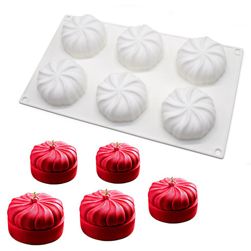 6 Cavity Lantern Pumpkin Mold Pastries Pudding Jelly Dessert Mold for Halloween Cake Decoration
6 Cavity Lantern Pumpkin Mold Pastries Pudding Jelly Dessert Mold for Halloween Cake Decoration