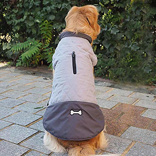 cute bone logo winter dog coats warm reversible dog clothes waterproof reflective dog vest cold weather jacket for small medium large dogs (m, pink)
cute bone logo winter dog coats warm reversible dog clothes waterproof reflective dog vest cold weather jacket for small medium large dogs (m, pink)