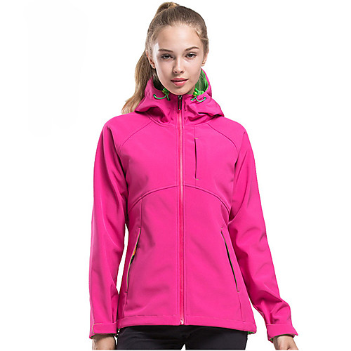 Women's Hiking Softshell Jacket Hiking Jacket Autumn / Fall Winter Spring Outdoor Solid Color Thermal Warm Waterproof Windproof Warm Jacket Top Fleece PU Leather Softshell Full Length Visible Zipper
Women's Hiking Softshell Jacket Hiking Jacket Autumn / Fall Winter Spring Outdoor Solid Color Thermal Warm Waterproof Windproof Warm Jacket Top Fleece PU Leather Softshell Full Length Visible Zipper