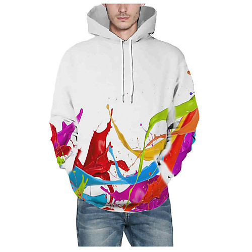 Men's Pullover Hoodie Sweatshirt Graphic 3D Hooded Daily 3D Print Basic Hoodies Sweatshirts Long Sleeve White
Men's Pullover Hoodie Sweatshirt Graphic 3D Hooded Daily 3D Print Basic Hoodies Sweatshirts Long Sleeve White