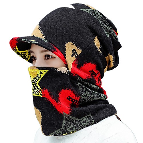Women's Hiking Cap Beanie Hat 1 PCS Winter Outdoor Thermal Windproof Breathable Warm Skull Cap Beanie Solid Color Woolen Cloth Black Red Burgundy for Fishing Climbing Running
Women's Hiking Cap Beanie Hat 1 PCS Winter Outdoor Thermal Windproof Breathable Warm Skull Cap Beanie Solid Color Woolen Cloth Black Red Burgundy for Fishing Climbing Running