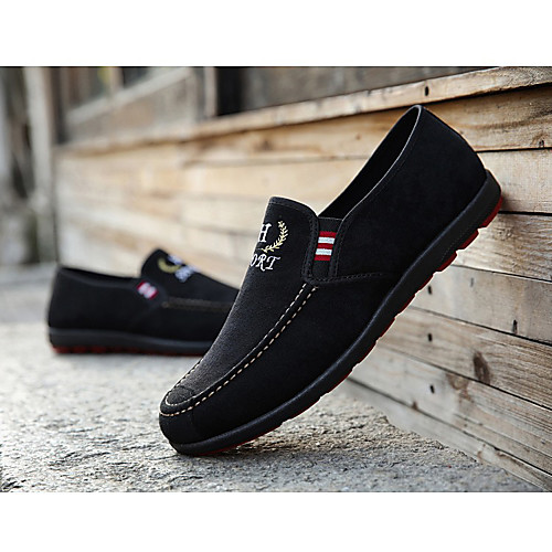 Men's Loafers & Slip-Ons Casual Daily Cotton Wear Proof Black Blue Fall Spring
Men's Loafers & Slip-Ons Casual Daily Cotton Wear Proof Black Blue Fall Spring